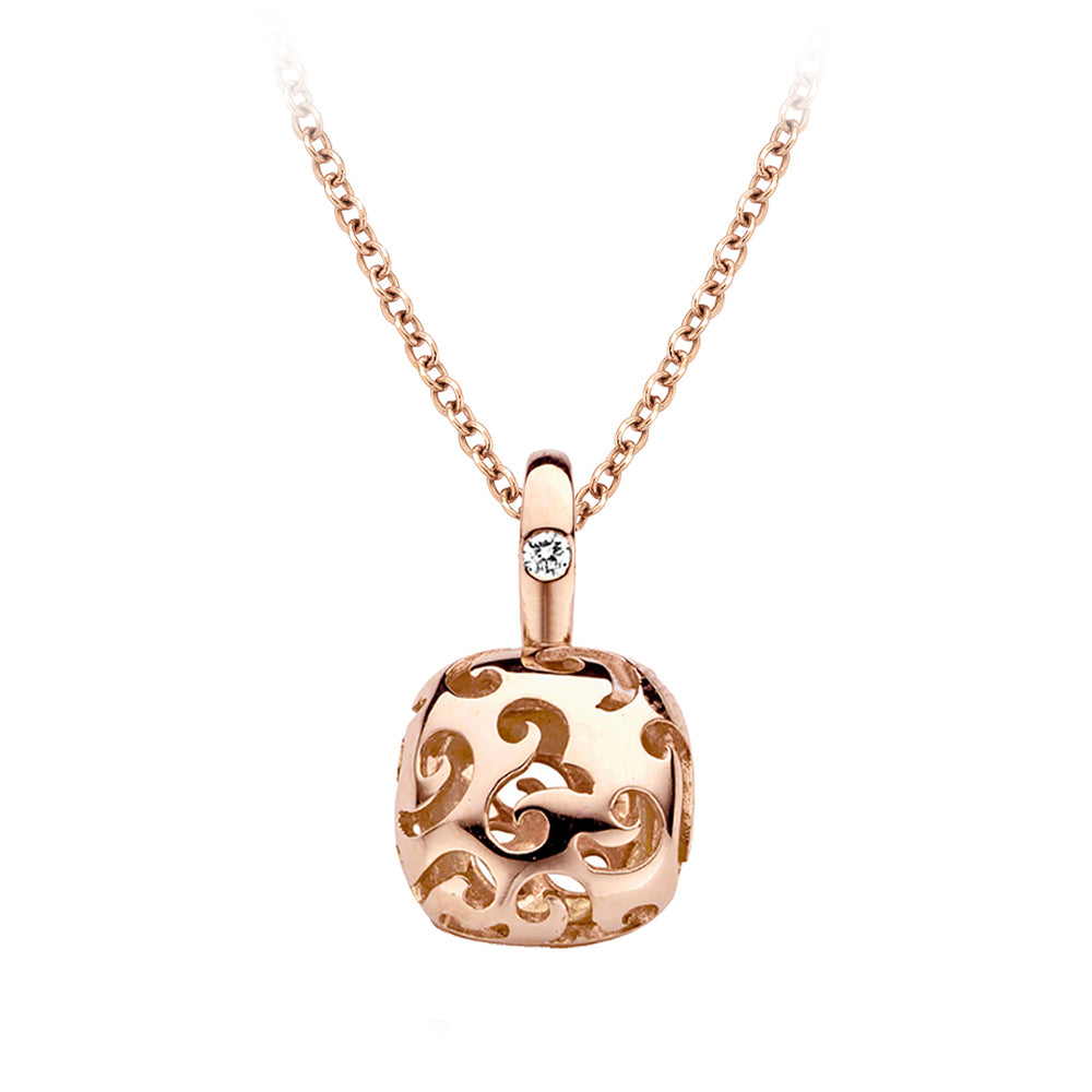 Roségouden Collier "Arabesque"