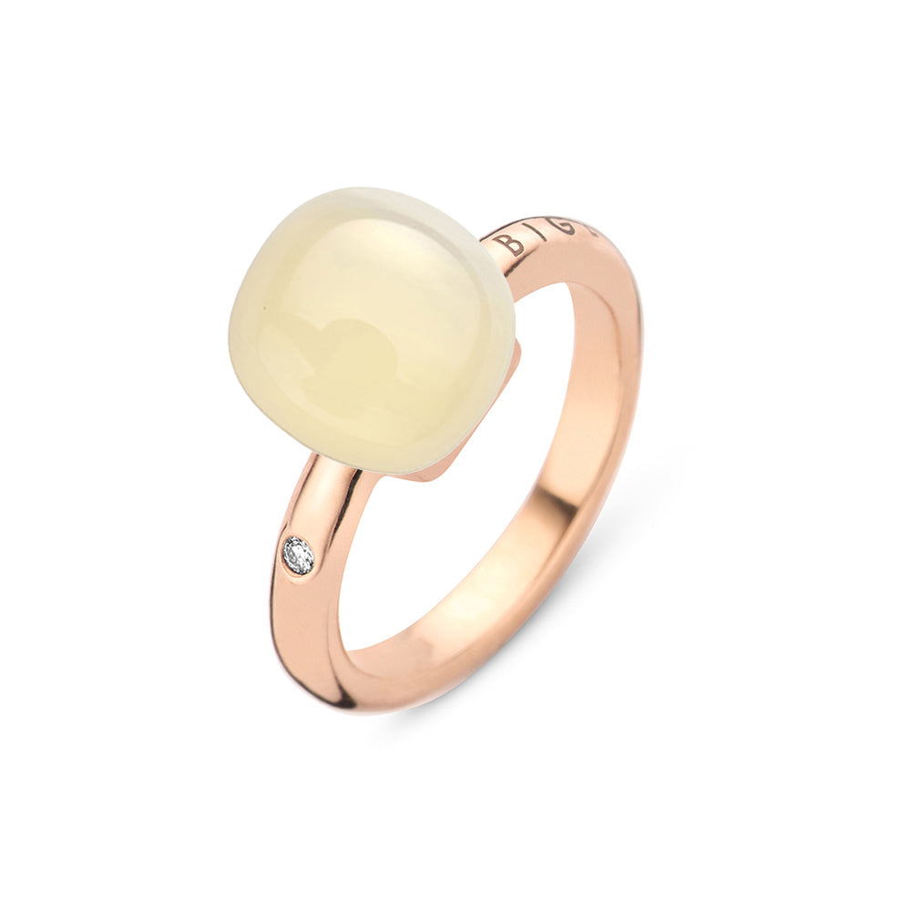 Roségouden Ring "Mellow Yellow"
