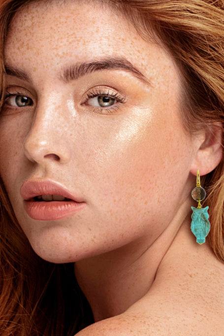 Gufo Turquoise Resin "Miccy's"