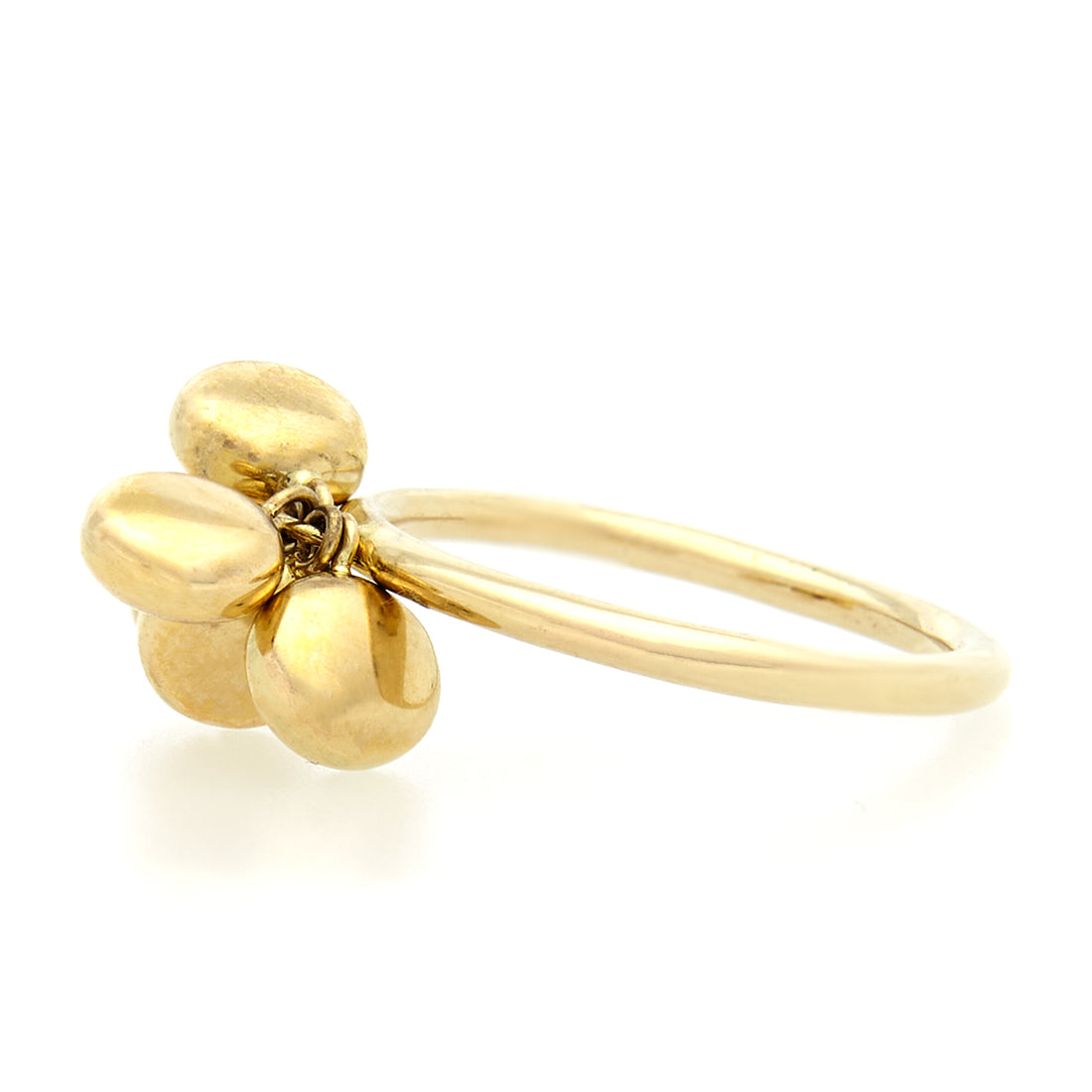 Geelgouden fantasie ring