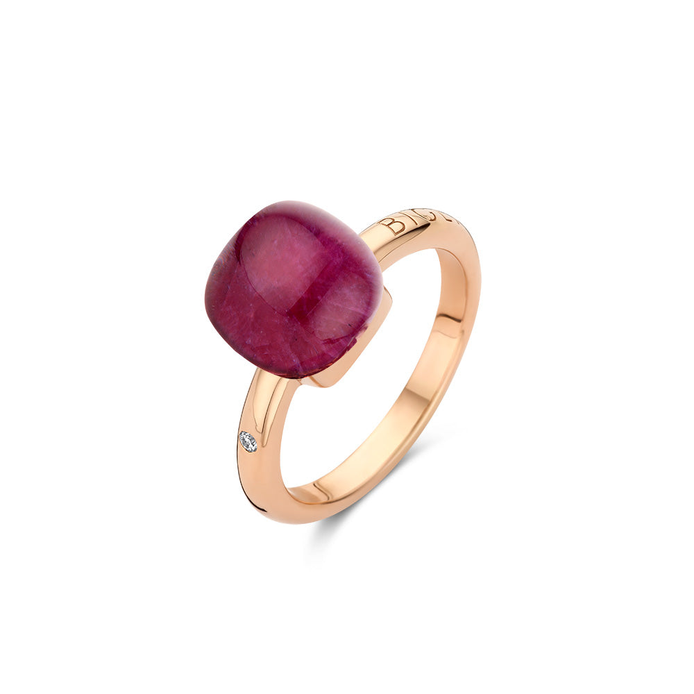 Roségouden ring Amethist Blush