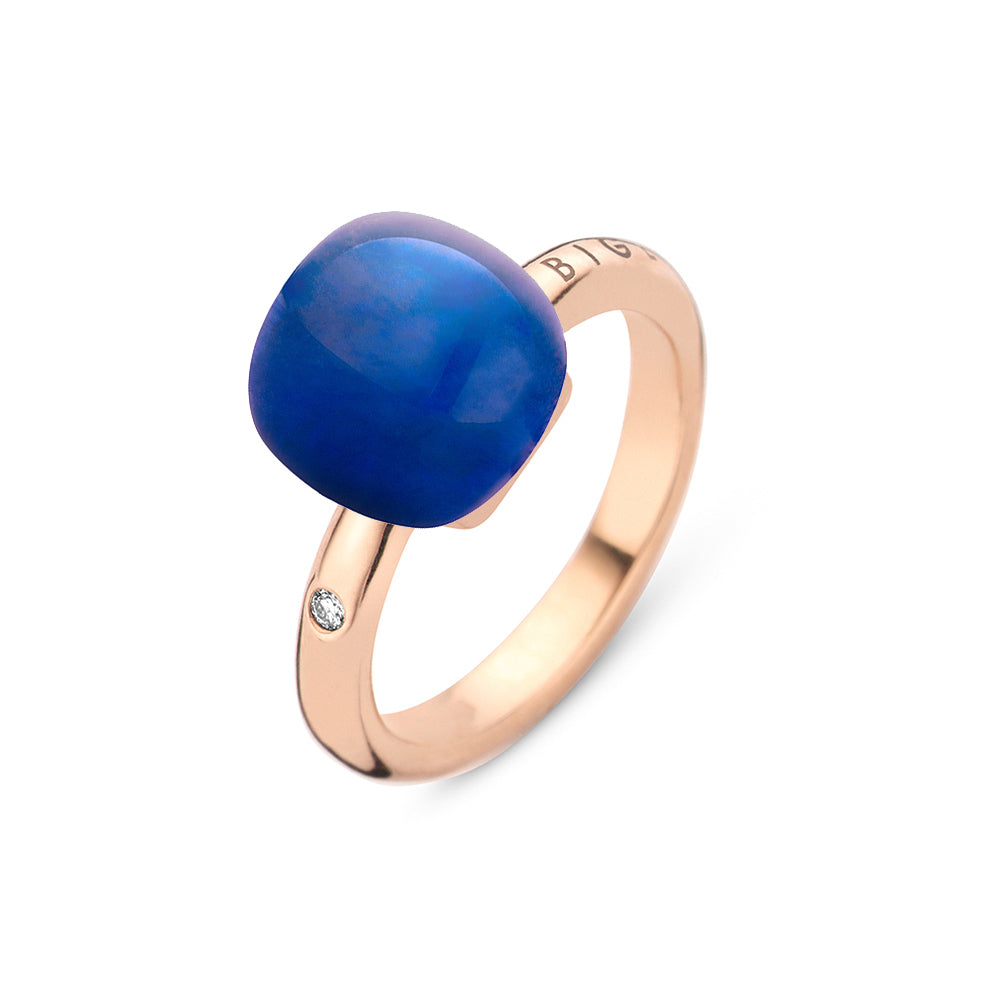 Roségouden Ring "Sapphire Dream"