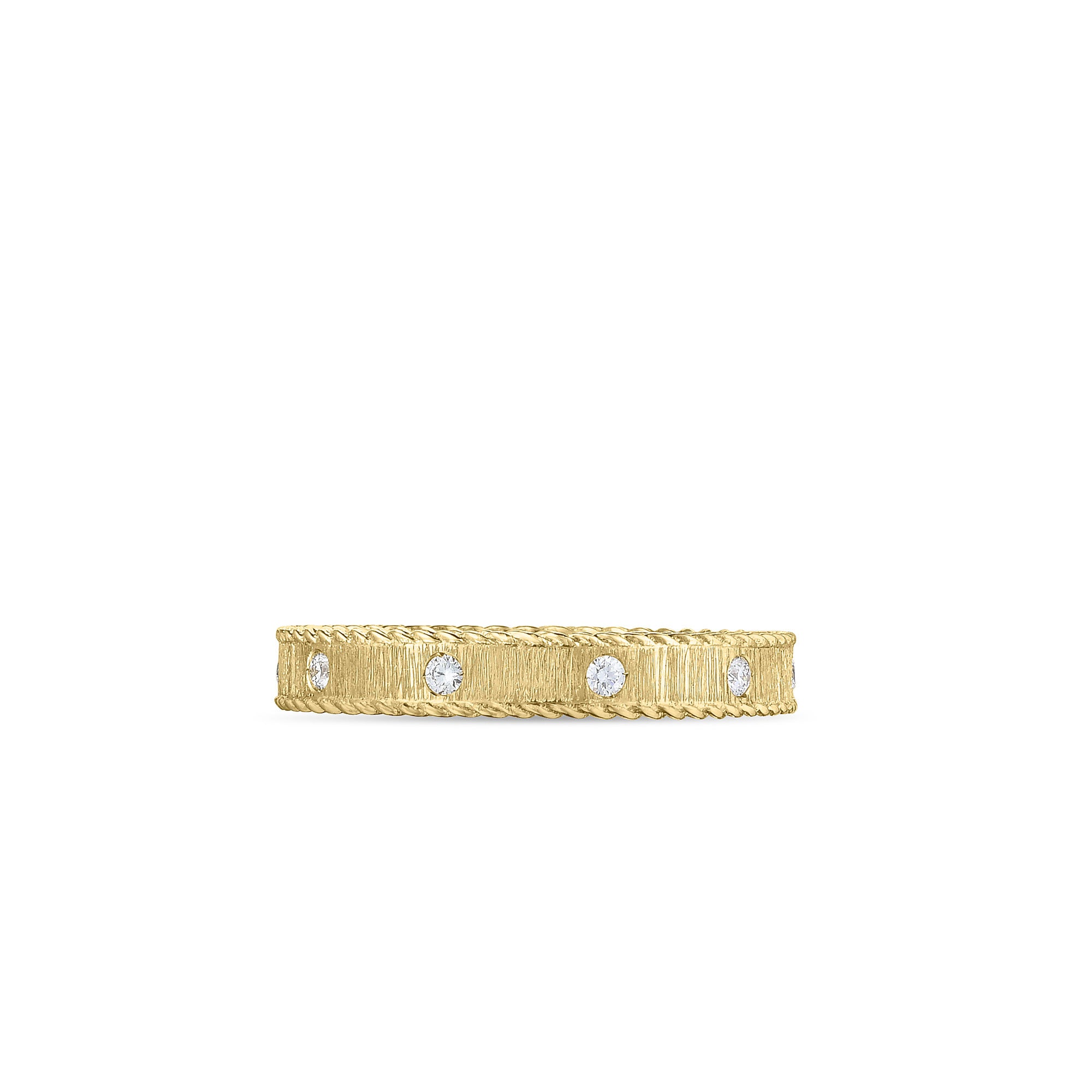 Rose gold ring with diamond ''Princess ring''