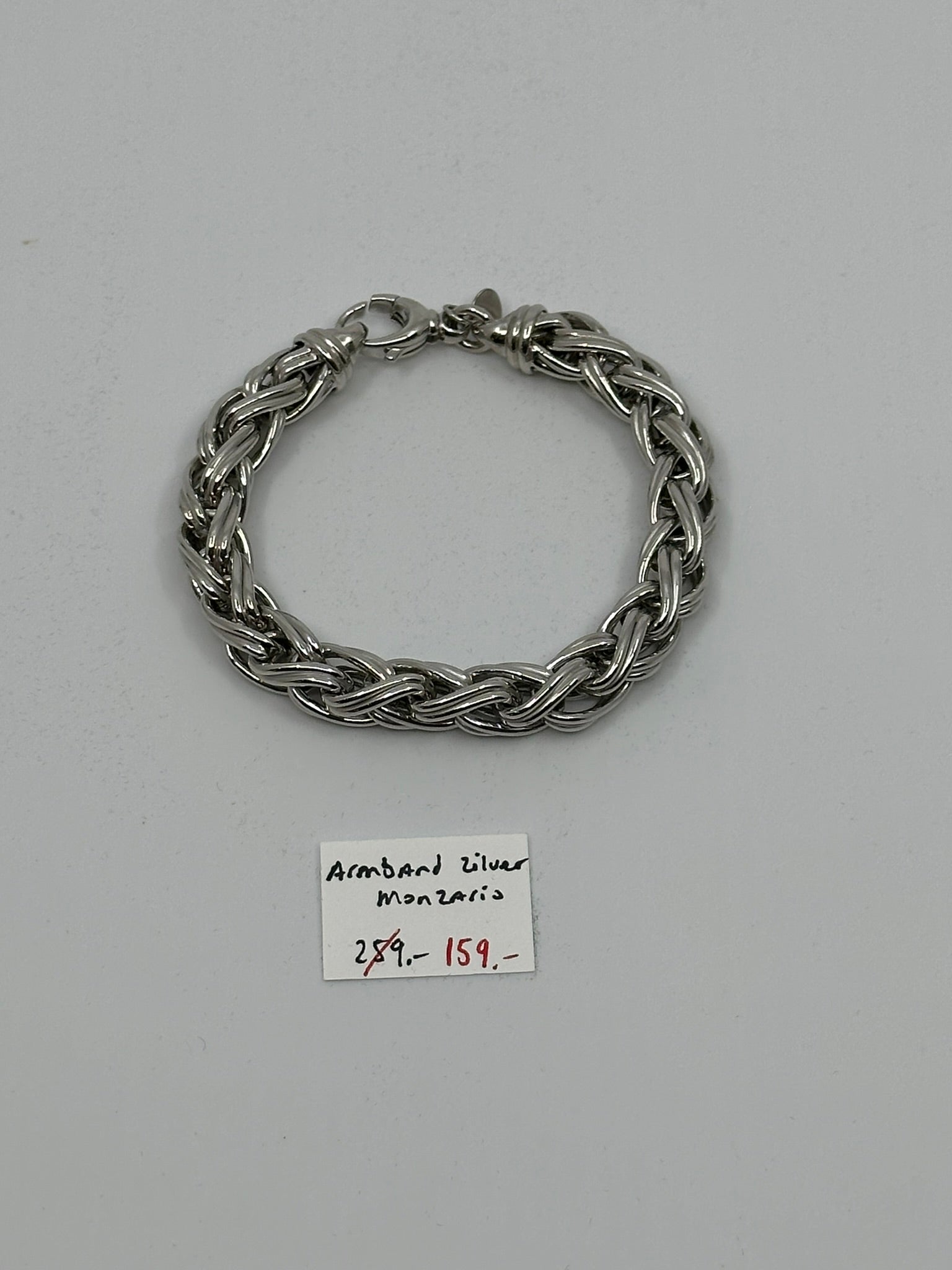 ZILVEREN ARMBAND MONZARIO