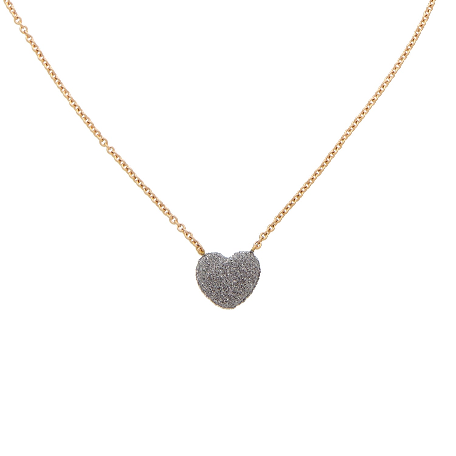 ROSE GOLD HEART NECKLACE